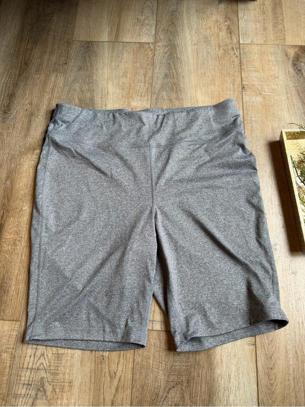 Ideology Heather Gray Women's Bike Shorts